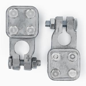 1 Pair, Three-Way Military Battery Terminal Connectors, Heavy Duty Truck Battery Terminal Connector. Top Post Marine Battery Terminals, Battery Cable Ends Clamp Set, Battery Connectors by KeeRoarin