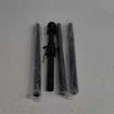 Flag Pole for Outside House, Black Metal Heavy Duty Portable Indoor Outdoor Yard House Garden Flag Pole for Truck Car Porch 5ft