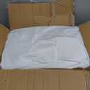 10 Pack White Round Tablecloths, 120 Inch Stain Resistant and Wrinkle Polyester Fabric Washable Table Clothes Cover for Kitchen Dining, Wedding, Reception Banquet, Birthday Party, Buffet