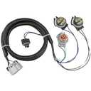 RED WOLF Driver Side Tail Light Harness for 2003-2007 GM Chevy Silverado 1500/HD 2500/HD 3500/HD Replace OE #16531401 Rear Left Taillight Pigtail Wire Connector Assembly