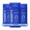 Harry's Aluminum Free Deodorant for Men - Odor Control, Stone Scent, 2.5 Oz, 3-Pack, Men's Deodorant