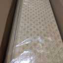 PURE ERA Bullnose Carpet Stair Treads Set Tape Free Non-Slip Indoor Stair Protectors Pet Friendly Rugs 9.5" x 30"(14 Pieces,Khaki Mini-Diamond Trellis), 14 Pieces with Bullnose