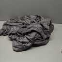 Twin Fitted Sheet,Deep Pocket,Soft Microfiber,Shrinkage and Fade Resistant,Easy Care,1 Fitted Sheet Only,Light Grey