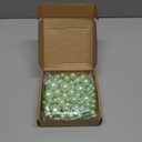 Jadive 200 Pieces Pearl Beads for Vase Filler Centerpieces, No Holes Pearl Makeup Beads for Wedding Holiday Party Home Brushes Holder Decor, 10/14/20/30 mm(Sage Green)