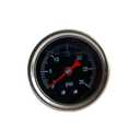 2 x Fuel Pressure Gauge 0-30 Psi, 1.9 Black Dial, 1/8 NPT Back Mount, Stainless Steel Case, Glycerin Filled Gauges for Water Oil Air Pressure Test