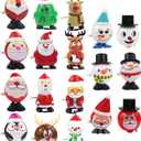 ZGWJ 18 Pcs Christmas Wind Up Toys, Educational Walking Clockwork Jump Funny Toys Party Gifts Party Favors Stocking Stuffers for Children Kids Boys Girls Toddlers