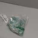 NBEADS Conch Shape Ceramic Jewelry Tray, Aqua Shell Trinket Dish Ceramic Ring Earring Holder Ocean-themed Decorative Trinket Plate for Rings Earrings Necklaces Bracelet Jewelry Watch Keys (Blue&White-Conch)