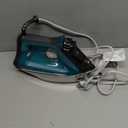 Rowenta Pro Master Stainless Steel Soleplate Steam Iron for Clothes, 210 g/min, 400 Microsteam Holes, Cotton, Wool, Poly, Silk, Linen, Nylon, 1775 Watts Iron Steamer for Clothes, Powerful Steam DW8360