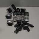 VTech Cordless Phone with Answering Machine 4-Handset - with Big Buttons Full-Duplex Speakerphone Caller ID Last 10 Number Redial, VG232-4