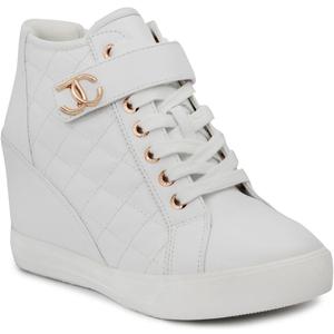 Juicy Couture Women's Platform Wedge Sneakers High-Top Shoes-Journey, Size: 7