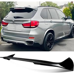 Rear Tailgate Roof Spoiler Visor Wing Fit for BMW X5 F15 35d/ 35i/ 40e/ 50i 2014 2015 2016 2017 2018 Performance Style Lip Exterior Accessories Gloss Black