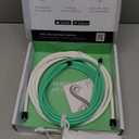 Crossrope Get Lean Set - Weighted Jump Rope- 1/4 LB and 1/2 LB Ropes - Slim Handles (Extra Large - (User Height 6'2" +))