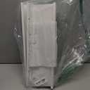 RICHER HOUSE 3 Set White Floating Shelves, 16 inches Wall Mounted White Shelves for Wall Decor, Picture Ledge Shelf with Lip for Storage Nursery, Bedroom, Living Room, Bathroom - White (3pcs*15.72in)