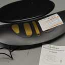 Electric Lumbar Traction Device for Lower Back Pain Relief, Multifunctional Lumbar Stretcher with Dynamic Traction, Red Light Therapy, 8-Level Electrotherapy, 3-Level Thermal Therapy, Vibration (Black)