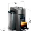Nespresso Vertuo Coffee and Espresso Machine by De'Longhi,54 oz, Titan,Gray