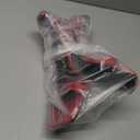 IDIFU Red Square Toe Sandals, size 6