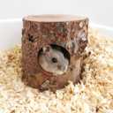 Habitat House Hideout for Hamster Mice, Gerbils Mouse and Other Small Size Animal Pets
