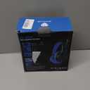 DIWUER Gaming Headset for Xbox One, PS4, PS5, Nintendo Switch, Bass Surround and Noise Cancelling 3.5mm Over Ear Headphones with Mic for Laptop PC Smartphones, Pink