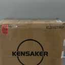 Executive Leather Office Chair, Computer Chair with Thick Cushion & Lumbar Support, Ergonomic Desk Chair with Adjustable Headrest & Armrests, Black