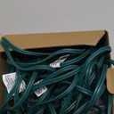 C7 Multicolor Christmas Lights Vintage Christmas Tree Lights Indoor Outdoor, 25 Feet Clear Colorful Xmas Light with 25Pcs E12 Base Bulbs, for Christmas Decorations for Home Tree Yard Porch Stair