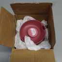 Owala SmoothSip Slider Stainless Steel Insulated Travel Mug with handle, 100% Leak Proof, For Hot and Cold Drinks, Travel Friendly with Sliding Lock Lid, 12oz, BPA Free, Leak Proof, Black Cherry