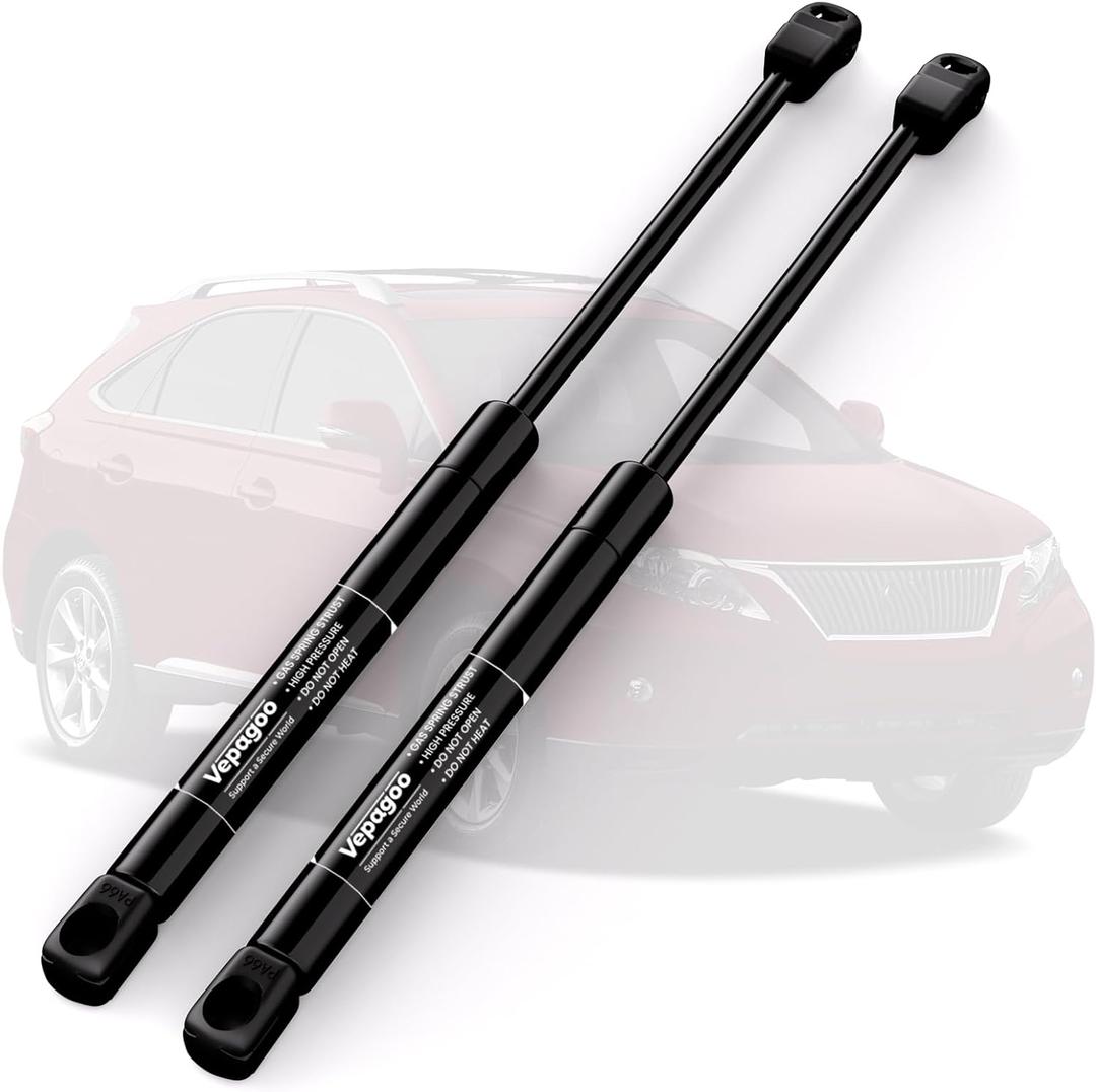 Vepagoo 6756 Rear Hatch Liftgate Tailgate Struts Compatible with 2010-2015 Lexus RX350 & Lexus RX450h Gas Shock Lift Supports Spring, Sport Utility 4-Door Lift gate-with Power Liftgate, OEM# PM3066