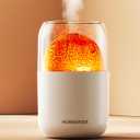 Portable Mini Humidifier, 300ml Small Cool Mist Humidifier, USB Personal Desktop Humidifier for Baby Bedroom Travel Office Home, Auto Shut-Off, 2 Mist Modes, Super Quiet (blue)