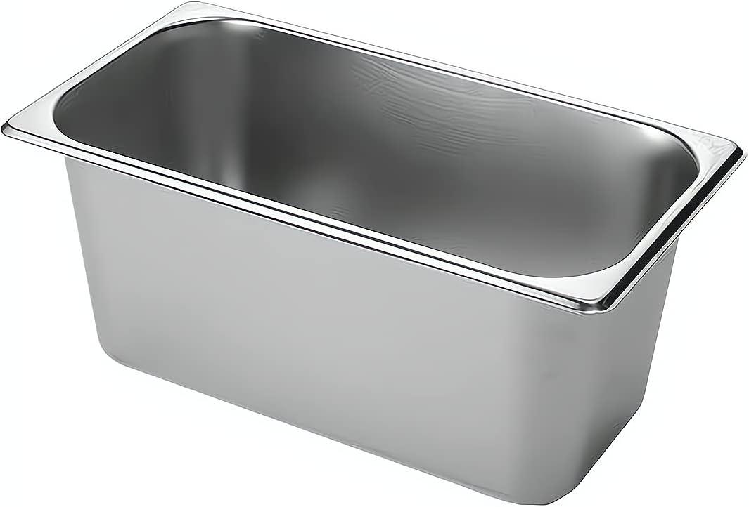 Ice Buckets for Parties, Wine Beer Champagne Bucket, Stainless Steel Ice Cube Bin (Medium)