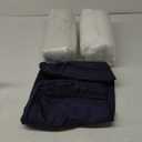 AAAAAcessories Outdoor Deep Seat Cushions, Waterproof, Fade-Resistant Patio Furniture Replacement Cushions, 24" x 24" x 5", Navy Blue (24x24-19'' Mid Back-1 Count)