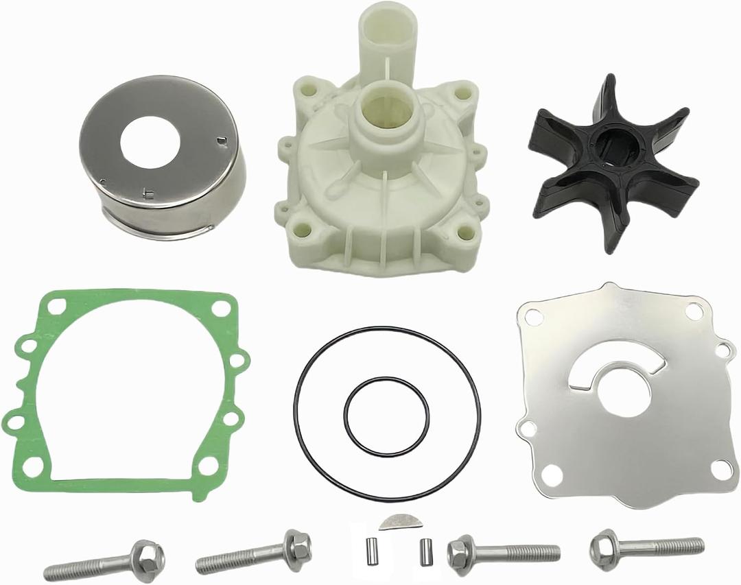 68VW0078 Water Pump Impeller Kit for Yamaha Outboard Marine 4 Stroke 75 90 115 HP Motors 68V-W0078-00-00 Sierra 18-3523-1