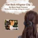 5 x 8 Piece French Flat Hair Clips for Women  Matte No-Slip duckbill Claw Barrettes for Thick & Thin Hair, Side Slide Volume Clips for Girls (Style 2)