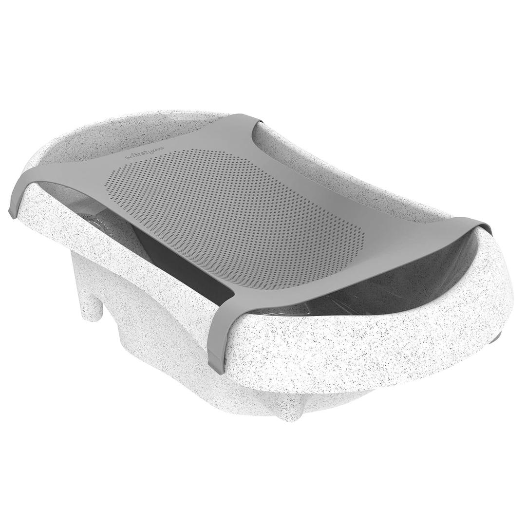The First Years First Suds Newborn to Toddler Tub 3 Stage Baby Bathtub with Soft, Non-Slip Infant Sling Birth to 25 Pounds