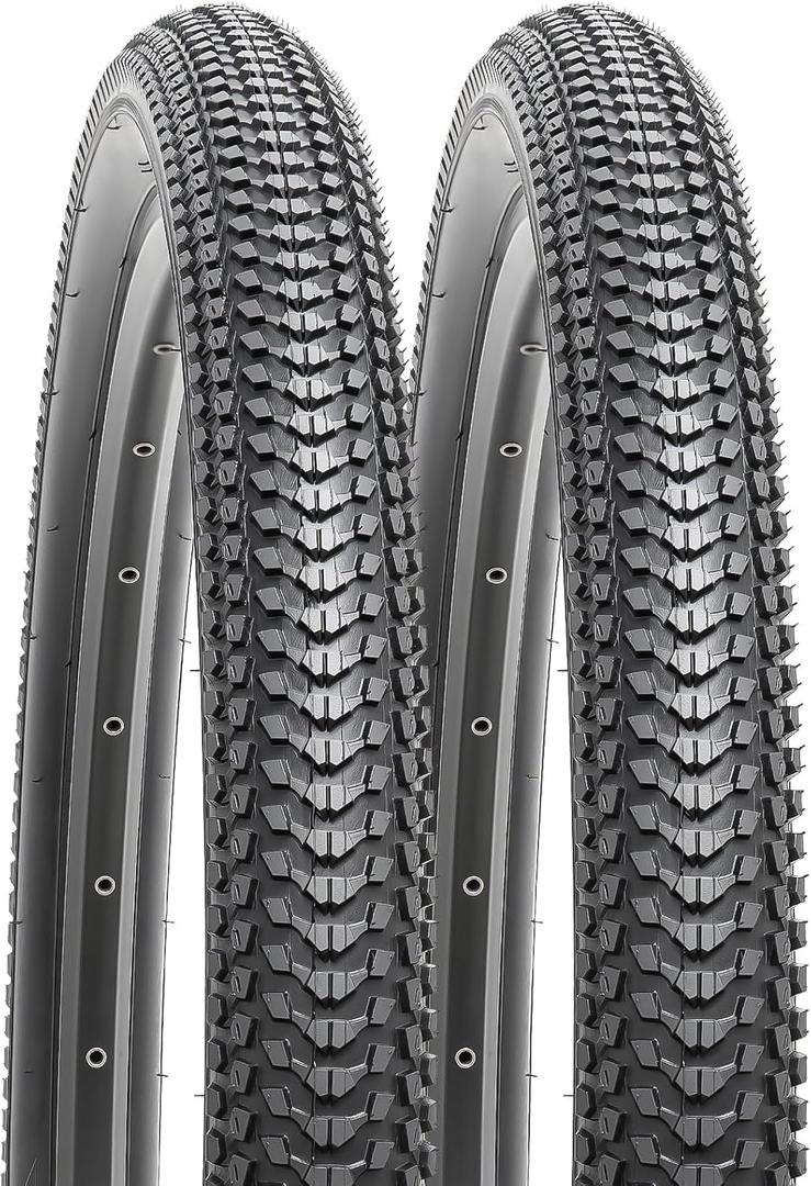 YUNSCM 2-PCS 29" Mountain Bike Tires 29x2.10/54-622 Compatible with 29x2.0 29x2.1 29 x 2.10 29x2.125 Bike Bicycle Tires (Y-1082)
