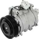 ECCPP A/C Compressor with Clutch 2013-2017 for Honda for Accord 2.4L AC Compressor