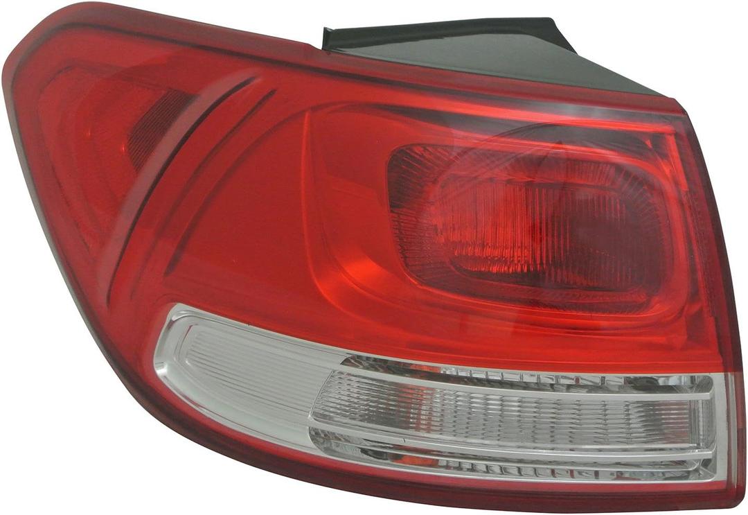 TYC Left Tail Light Assembly Compatible with 2016-2018 Kia Sorento