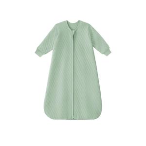 Yoofoss Baby Sleep Sack 12-18  Months 1.0 Tog Long Sleeve Sleep Sack Organic Cotton Wearable Blanket for Infants 2-Way Zipper Quilted Sleeping Sacks