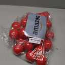 BBTO 36 Pcs Bright Easter Ball Ornaments 2.4 Inch Plastic Hanging Shiny Balls Christmas Tree Decor for Home Easter Party(Red)