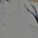 Mutitop Button Down Shirts for Women Long Sleeve Dress Shirts Wrinkle Free Collared Work Office Solid Blouses Corset Tops (Large, B-light Blue)