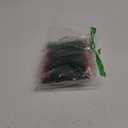 50pcs Drip Emitters for 1/4" Drip Irrigation Tubing, Adjustable 360 Degree Water Flow Drippers on 5" Arrow Stake, Garden Irrigation Drippers for (4-7mm) Watering System