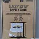 Regalo Safety 29-38.5" Baby Gate for Doorways & Bottom of Stairs, Pressure Mounted Baby Gate with Door for Babies, Toddlers & Pets, Tested & Safe for 30 Years, American Designed, American Owned, White
