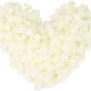 500pcs Mini Foam Rose Heads, Ivory Artificial Flower Foam Fake Flower Bulk for DIY Crafts Wedding Bouquets Baby Shower Centerpieces Floral Arrangements Party Tables Home Decorations(Ivory) (500pcs Off White)