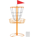 Yaheetech Golf Goal Basket 12-Chain, Orange 