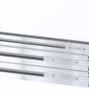 Zozen Chainsaw Mill Aluminum Profile 12inch, Used for Spliced Extension to 48inch, Help to Extend Cutting Size to 48inch, Only match for Zozen Chainsaw Mill
