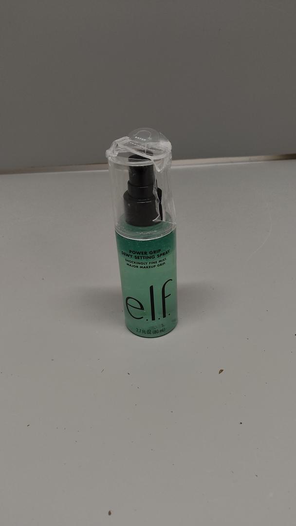 e.l.f. Power Grip Dewy Setting Spray, Ultra Fine Mist Made With Hyaluronic Acid, Grips Makeup For A Hydrated, Dewy Finish, Vegan & CrueltyFree