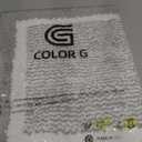 Color&Geometry 16"x24" Small Bath Mats for Bathroom Simple and Stylish, Gray Bathroom Rugs, Non Slip, Absorbent, Soft, Washable, Microfiber Bathmat Shower Mat Outside Shower (Grey White)