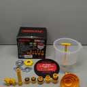 Ultimate No Spill Coolant Funnel Kit - 19-Piece Spill-Free Radiator Funnel Set, Spill Proof Radiator Bleeder Kit, Coolant Filling, Radiator Filler, Extra Funnels and Adapters for Universal Vehicle