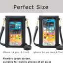 AnsTOP Small Crossbody Bag for Women - Phone Purse Crossbody Cell Phone Purse for Women with 2 Strap