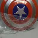18.7 Inch Metal Round Superhero Shield,Cosplay Costume Shield Prop,Metal Role Play Armor Shields for Halloween Party Costume,Superhero Theme Party Decoration