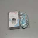 Fansidi Baby Nail Trimmer Electric, Easy & Safe Nail File for Newborn Infant Toddler, Whisper-Quiet Nighttime Use, 4-Stage Age-Matched Grinding Heads, LED Light, 18-Piece Kit, Blue, Baby Shower Gift