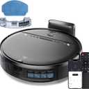 Robot Vacuum and Mop, 2-in-1 Robotic Vacuums Cleaner with Smart Max Strong Suction, WiFi/App/Alexa Voice Control, Obstacle Avoidance, for Pet Hair, Carpets and More